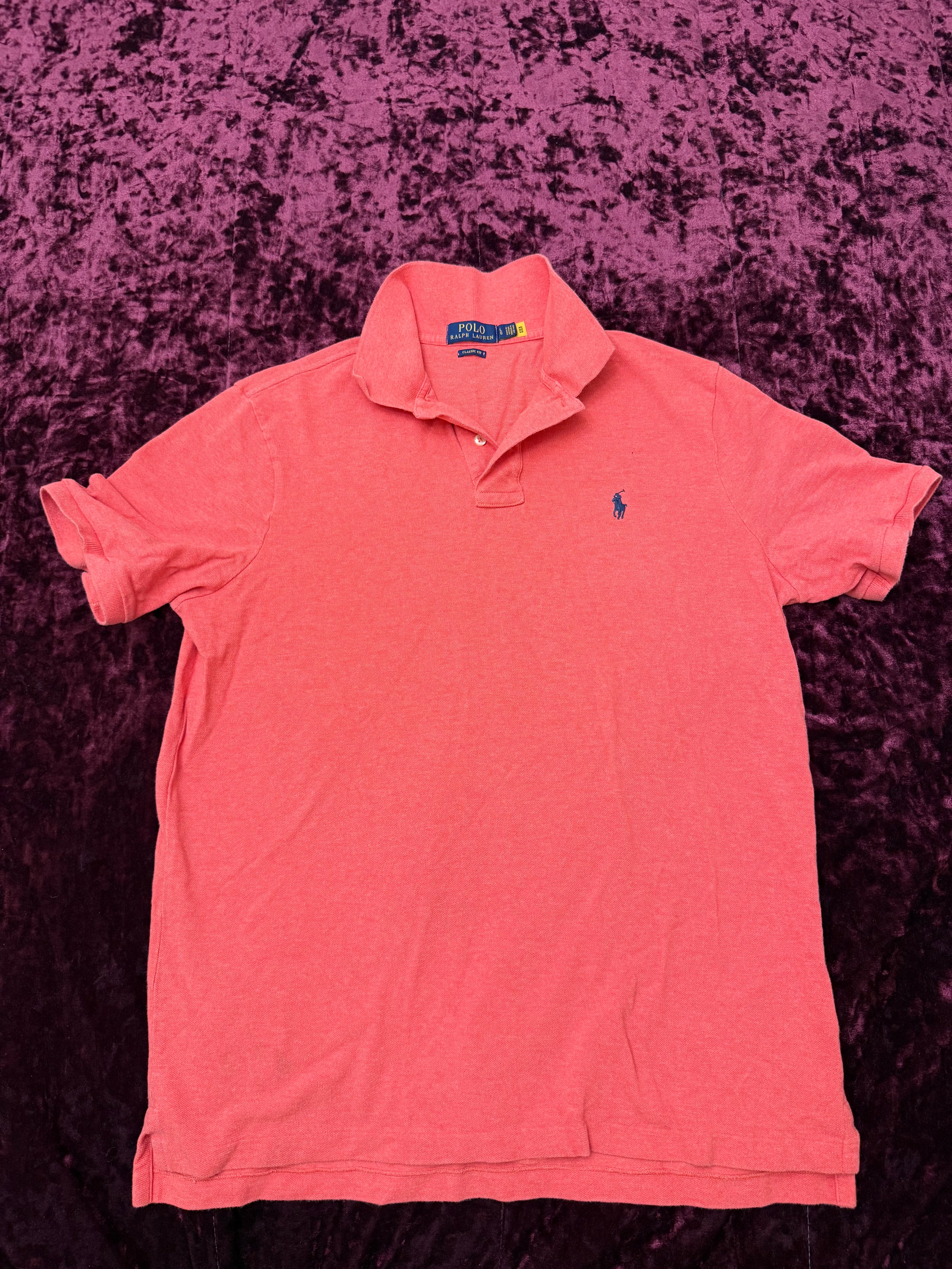 Salmon S/S Polo LG